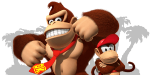 Donkey Kong and Diddy Kong